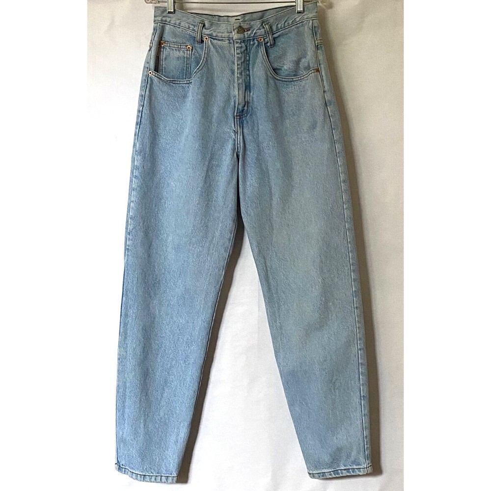 Vintage 1980s High Waist Mom Match Jeans Size Medium Flaws